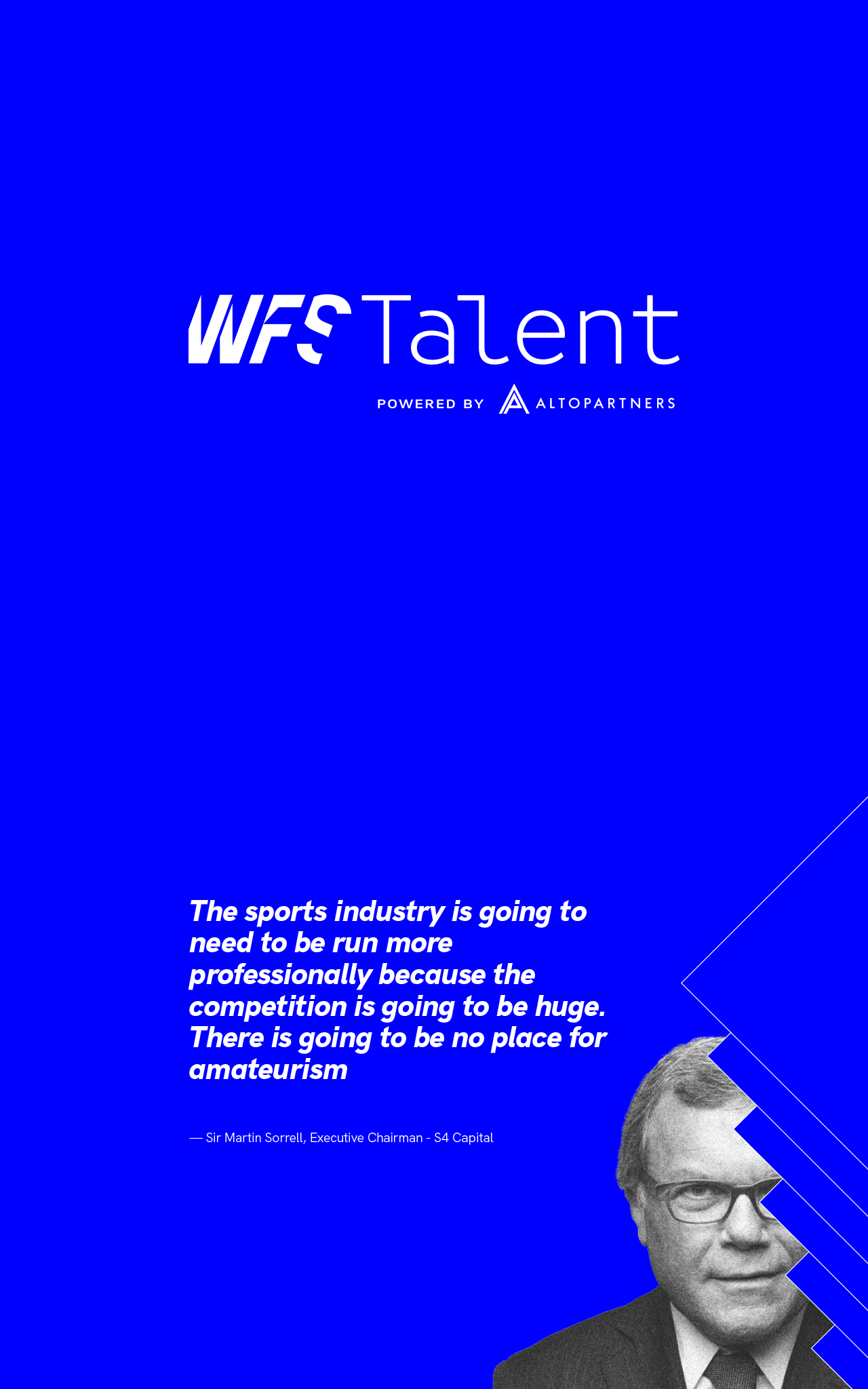 WFS Talent logo design