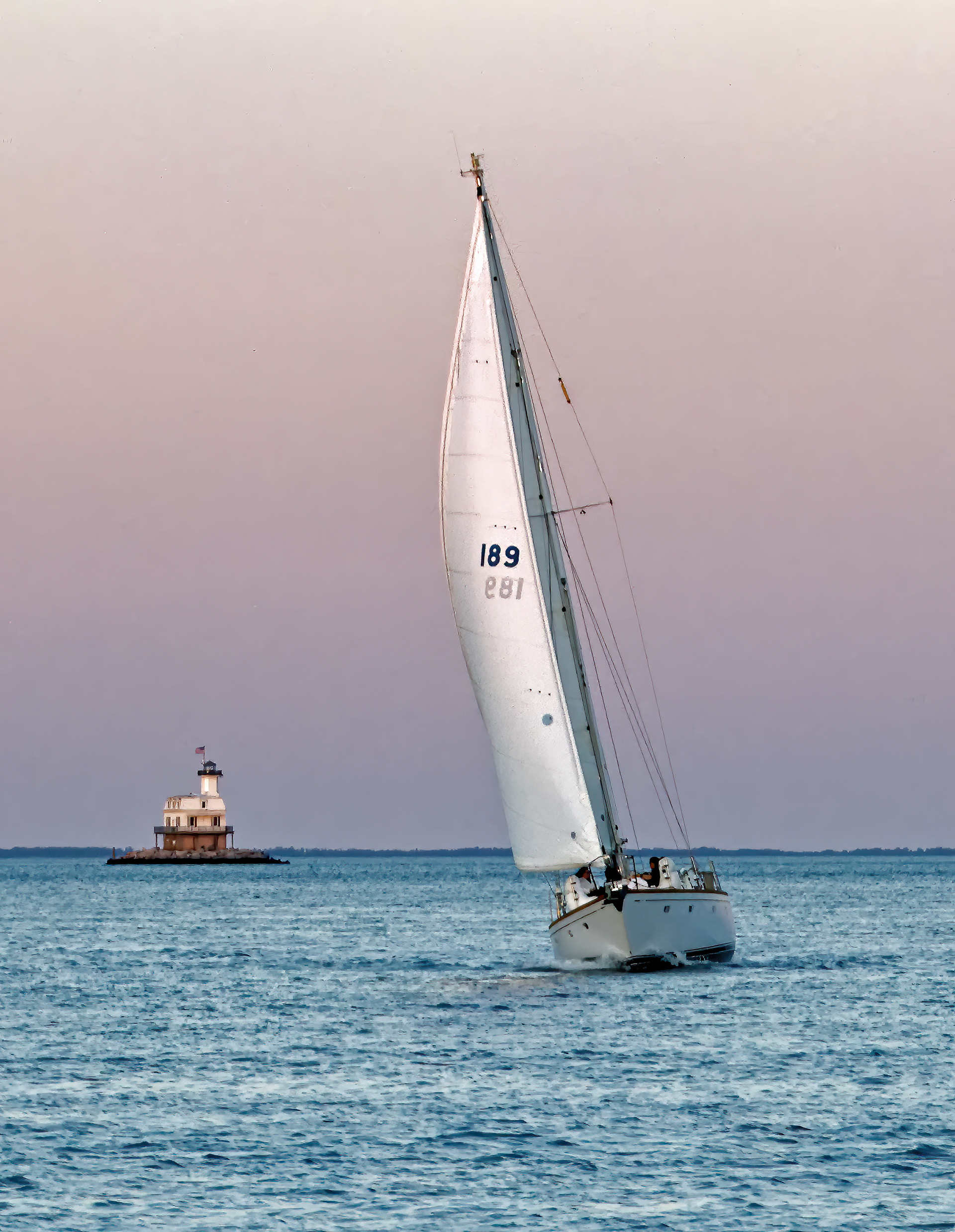 Sailing on the Peconic Bay
