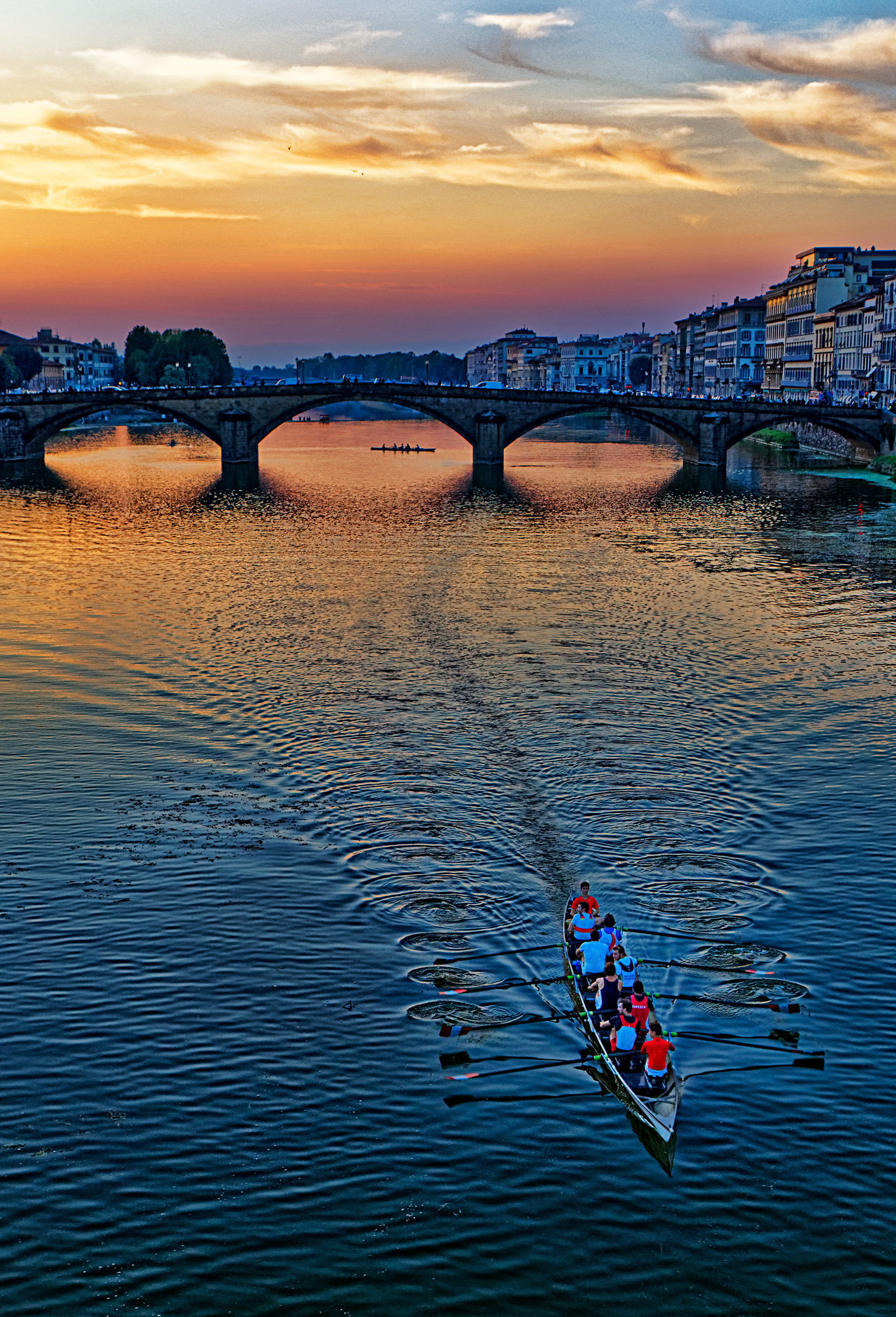 Arno Rowers at Dusk