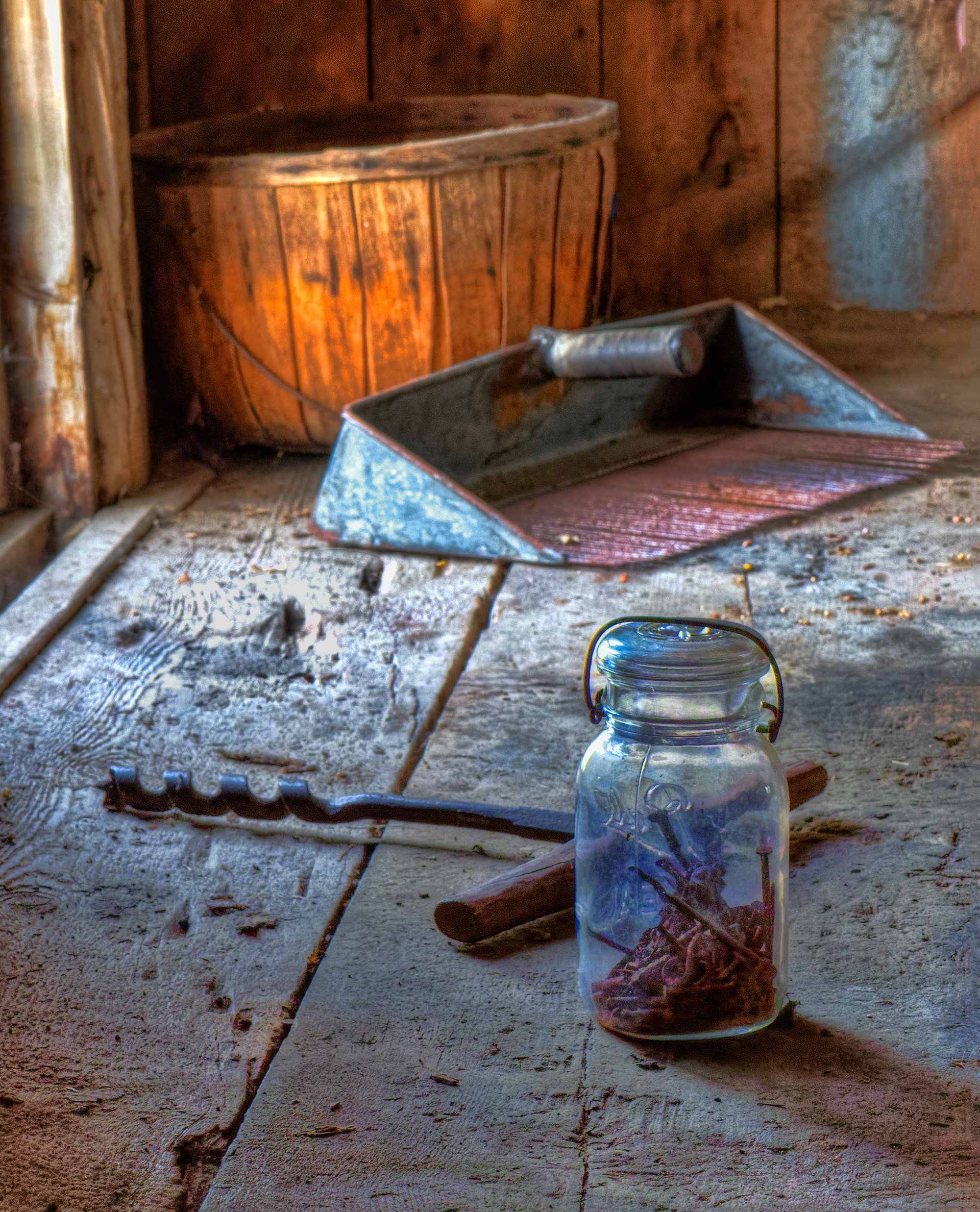 Weathered Workbench