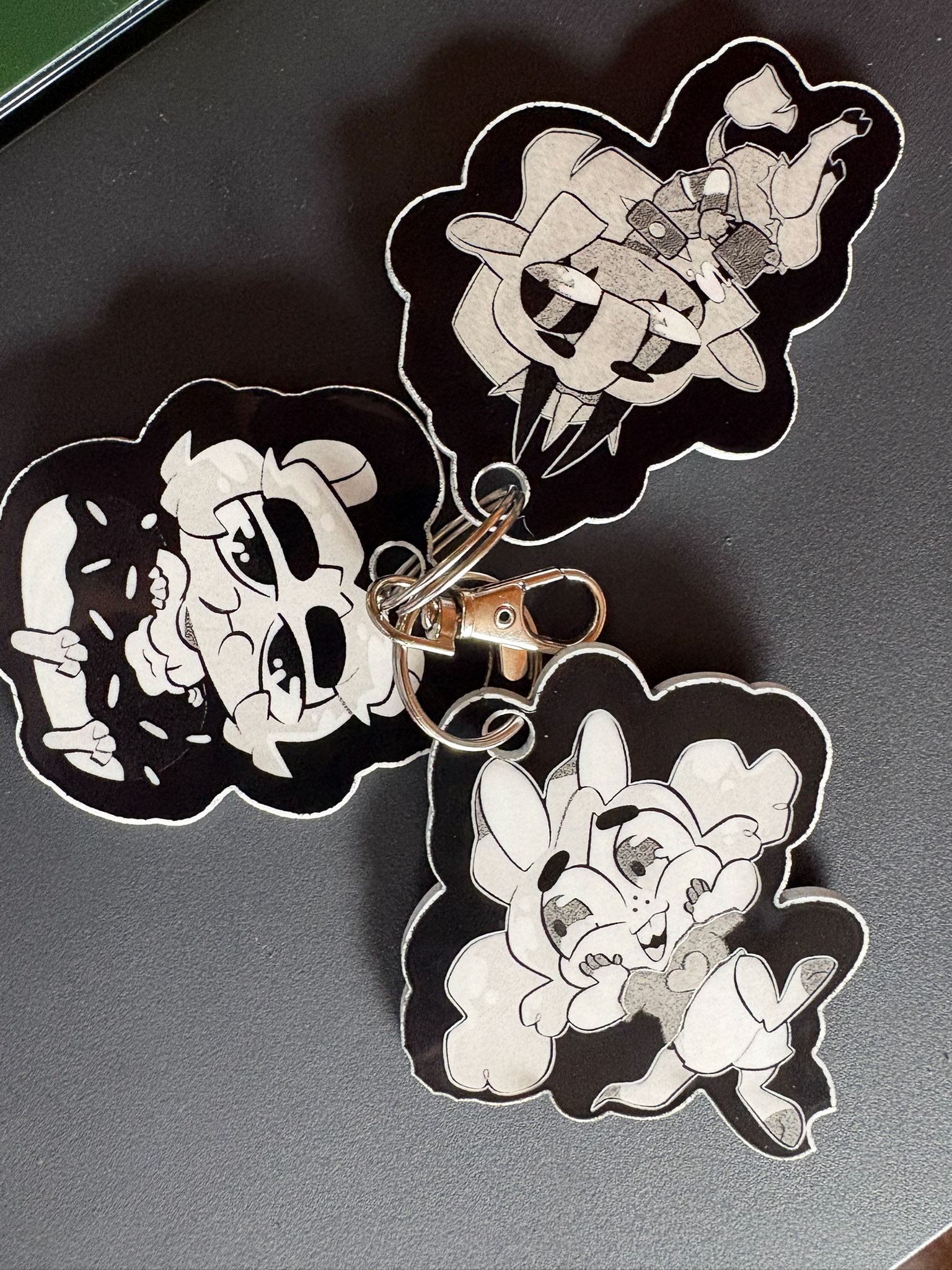Keychains from someones characters
