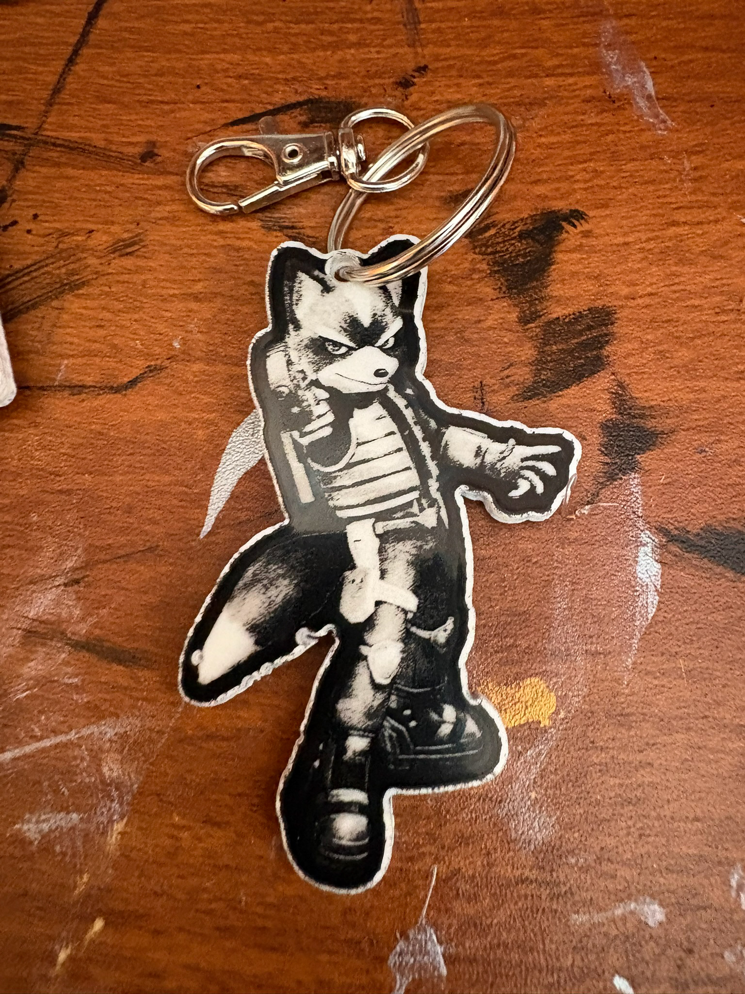 Starfox Keychain