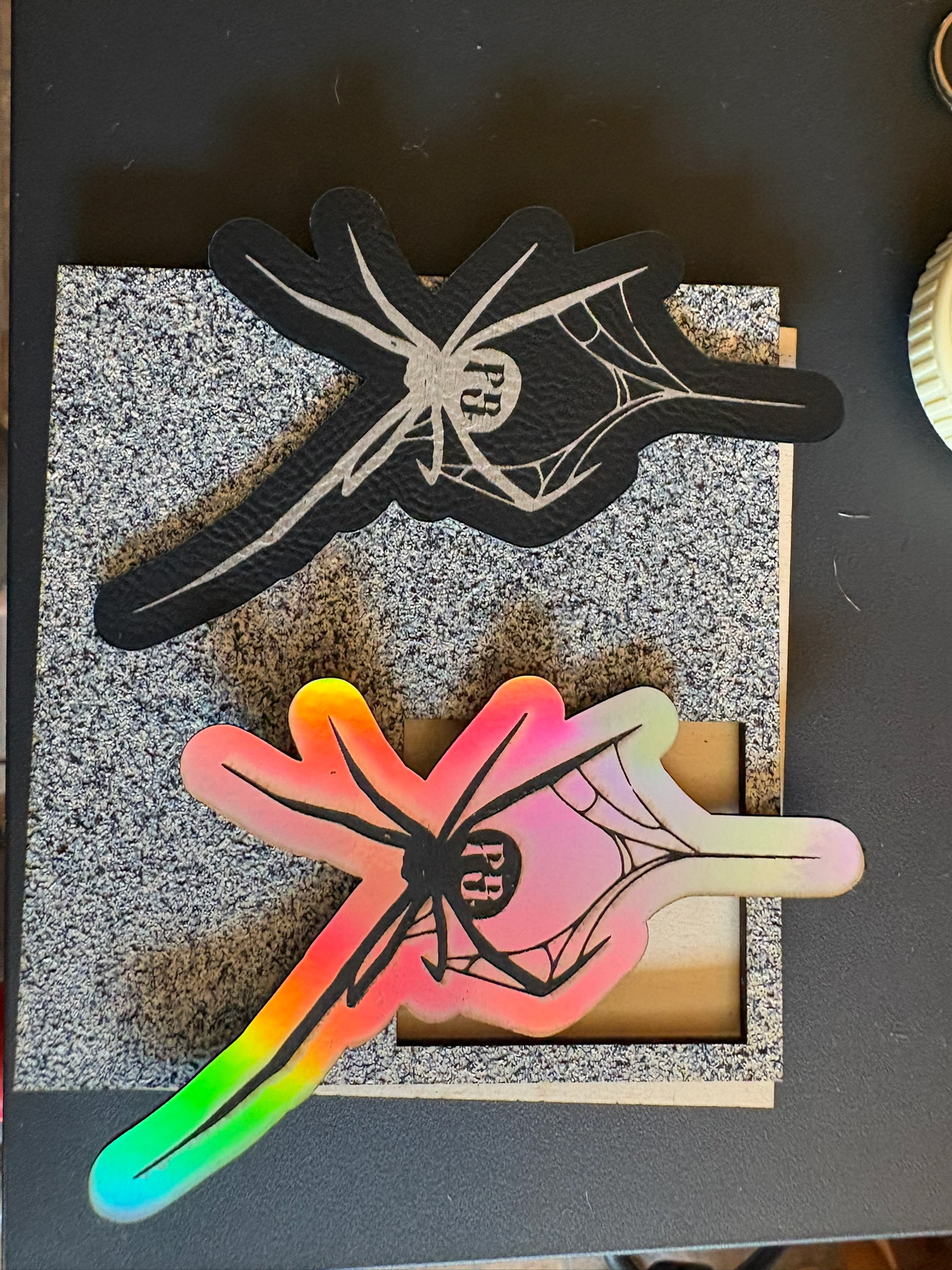 Leatherette Patches for a client's business