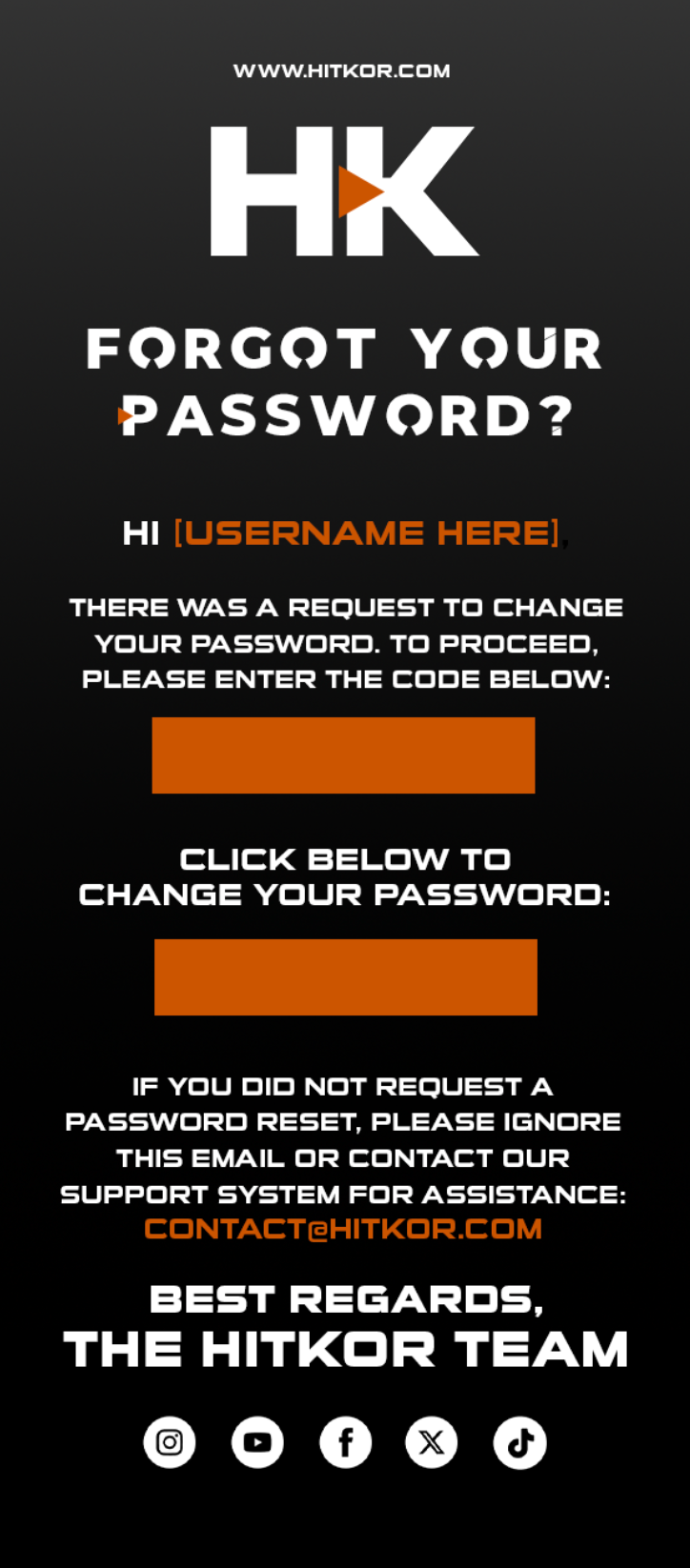 Email Design | Password