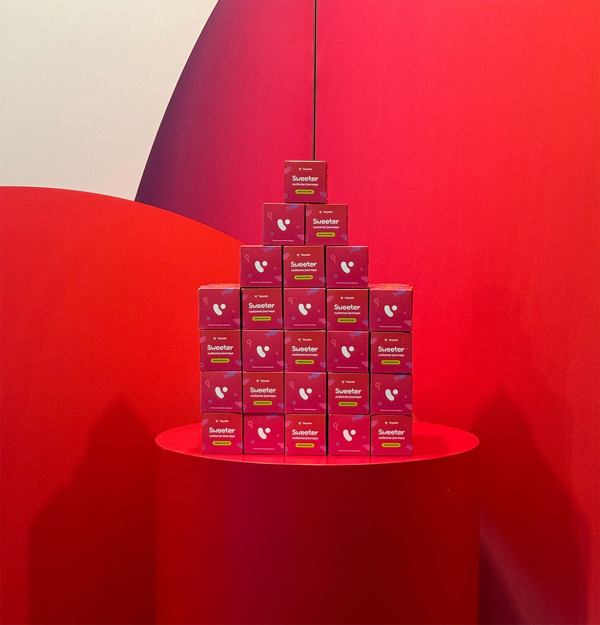 Boxes presented at the event