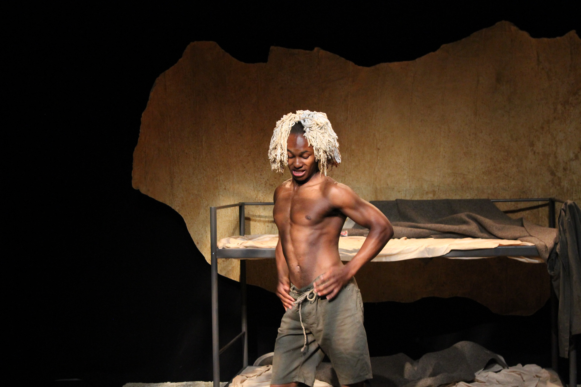 'The Island' - Directed by Aydan Tair - Written by Athold Fugard - Photo: Terry Smith