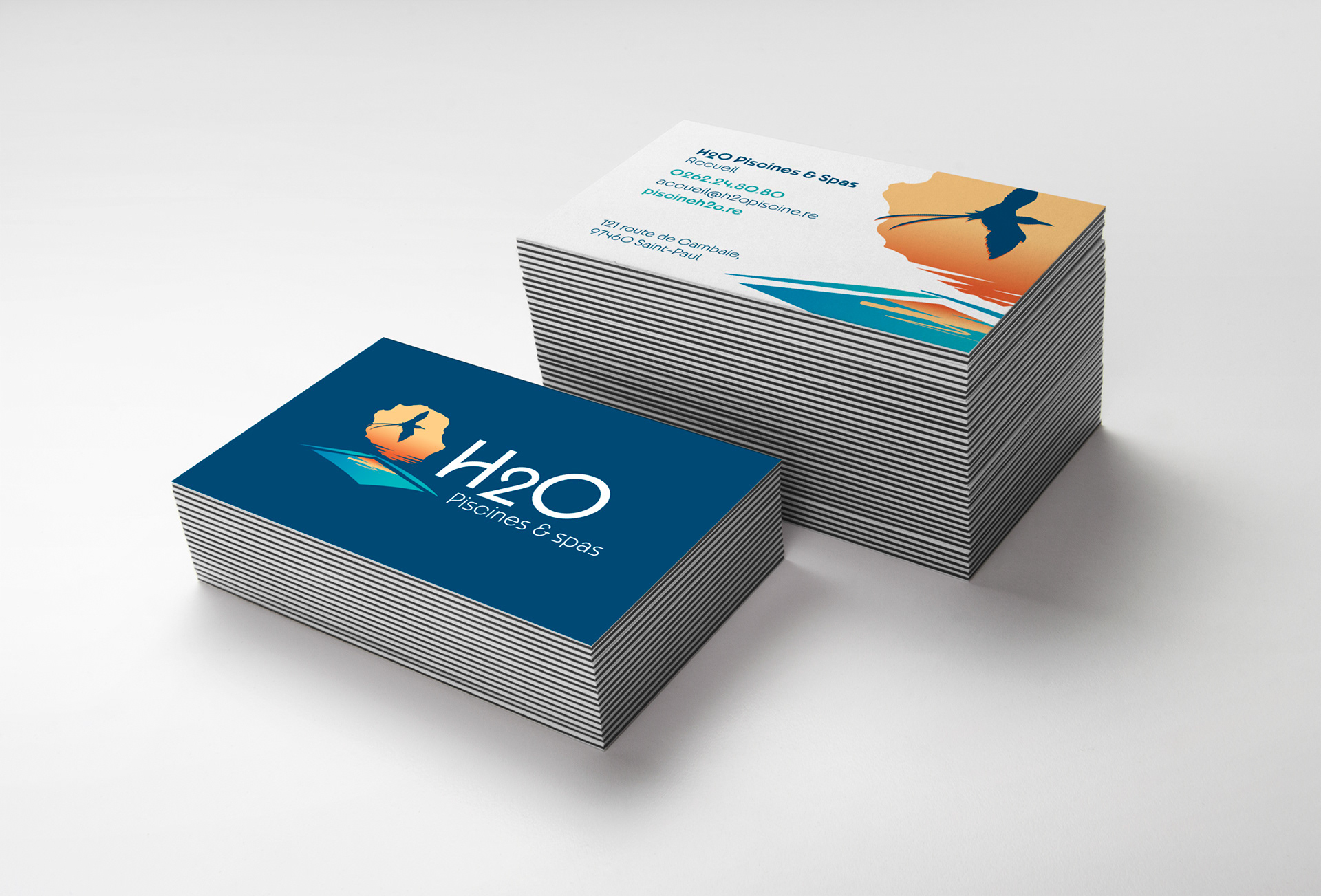 Carte commerciale, identité graphique