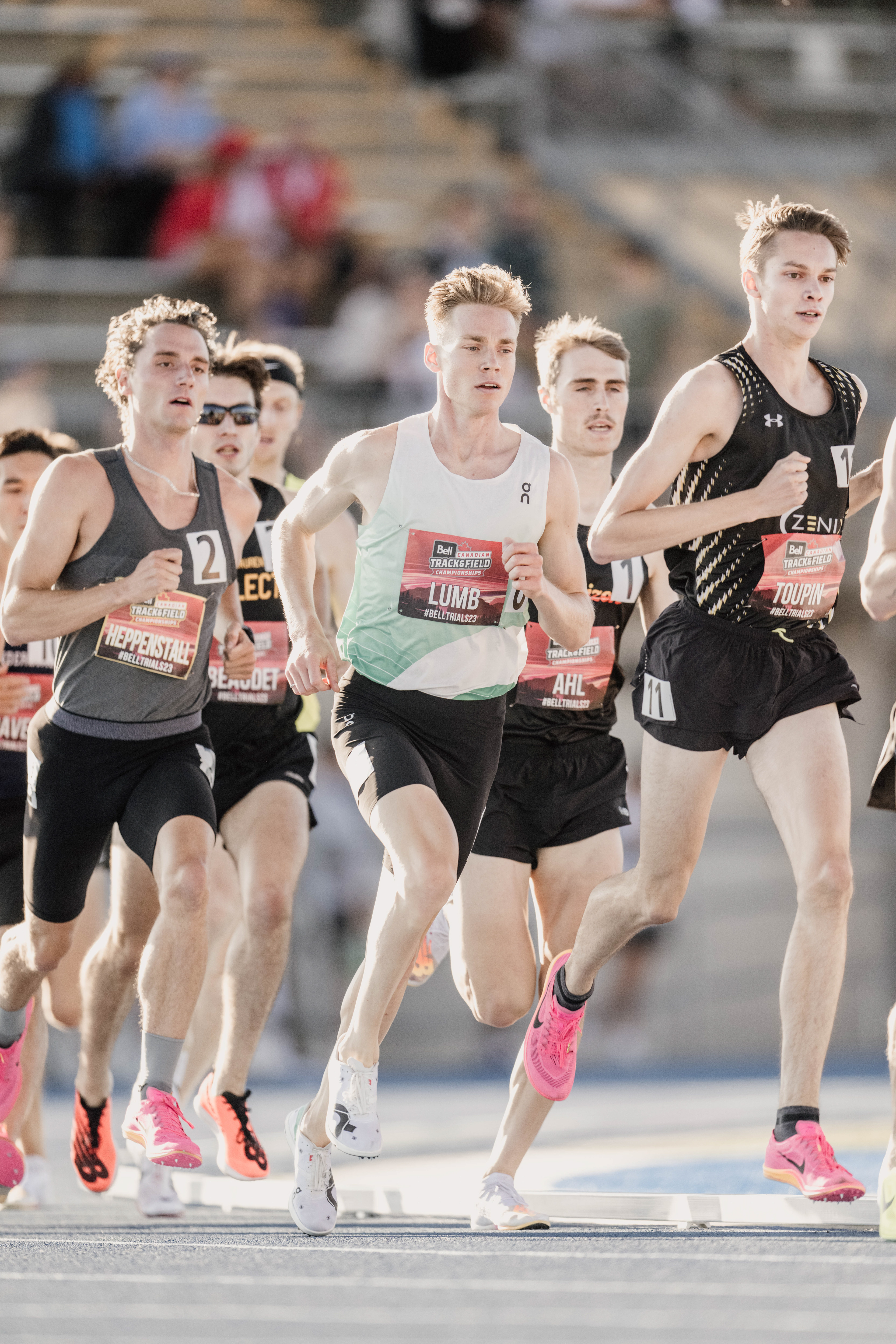 Kieran Lumb 1500m National Champion