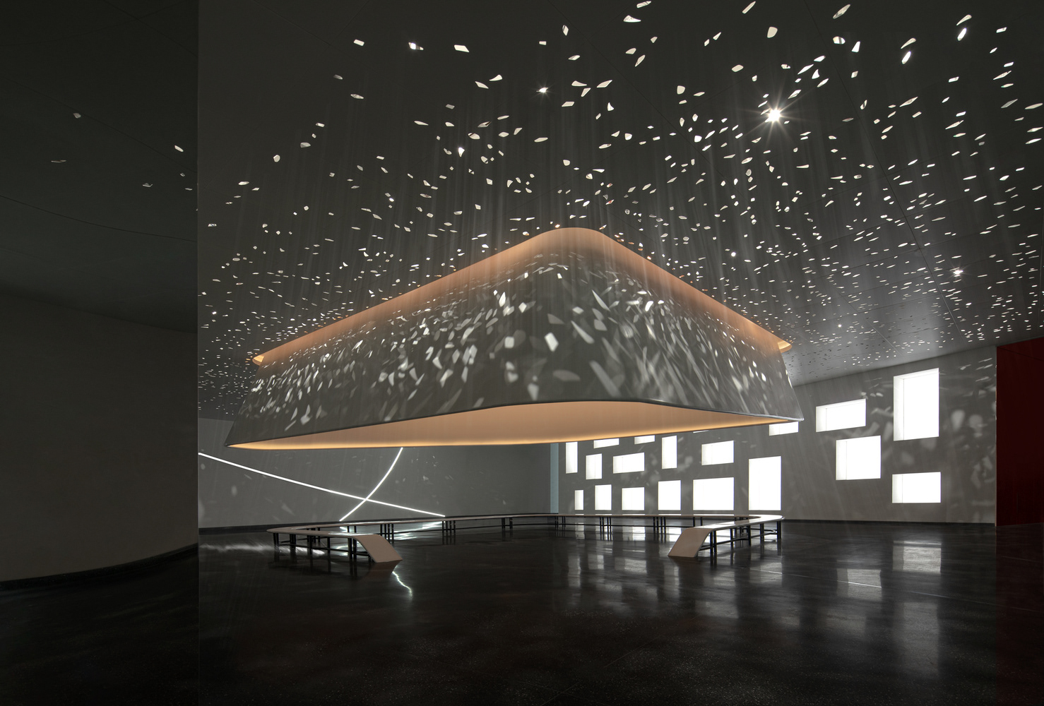 TEMPLE INTERIOR - Photography: © Arch-Exist, Xiangdong Wang & Hanmo Vision