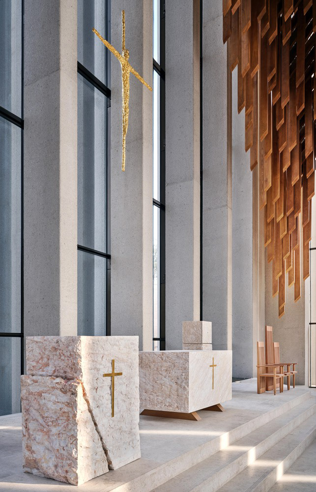 CHURCH INTERIOR - Photography: © Dror Baldinger & Arwa Alhati