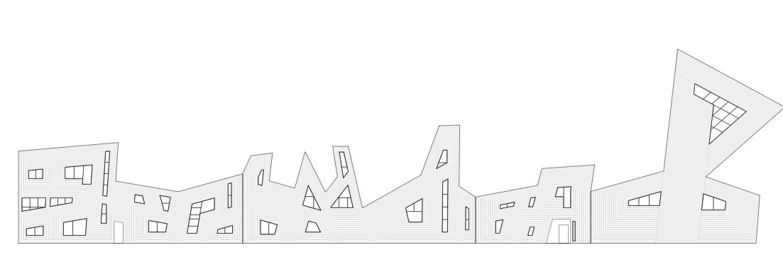 Elevation - © Manuel Herz Architects