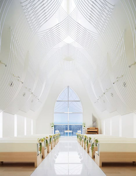 Chapel Interior - Photography: © Nacasa & Partners