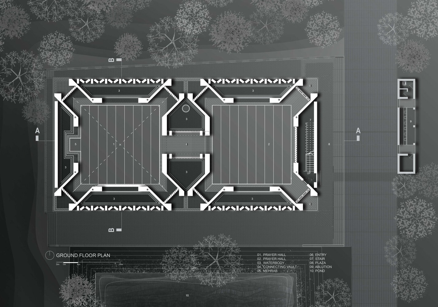 Ground Floor Plan - © Archeground Ltd