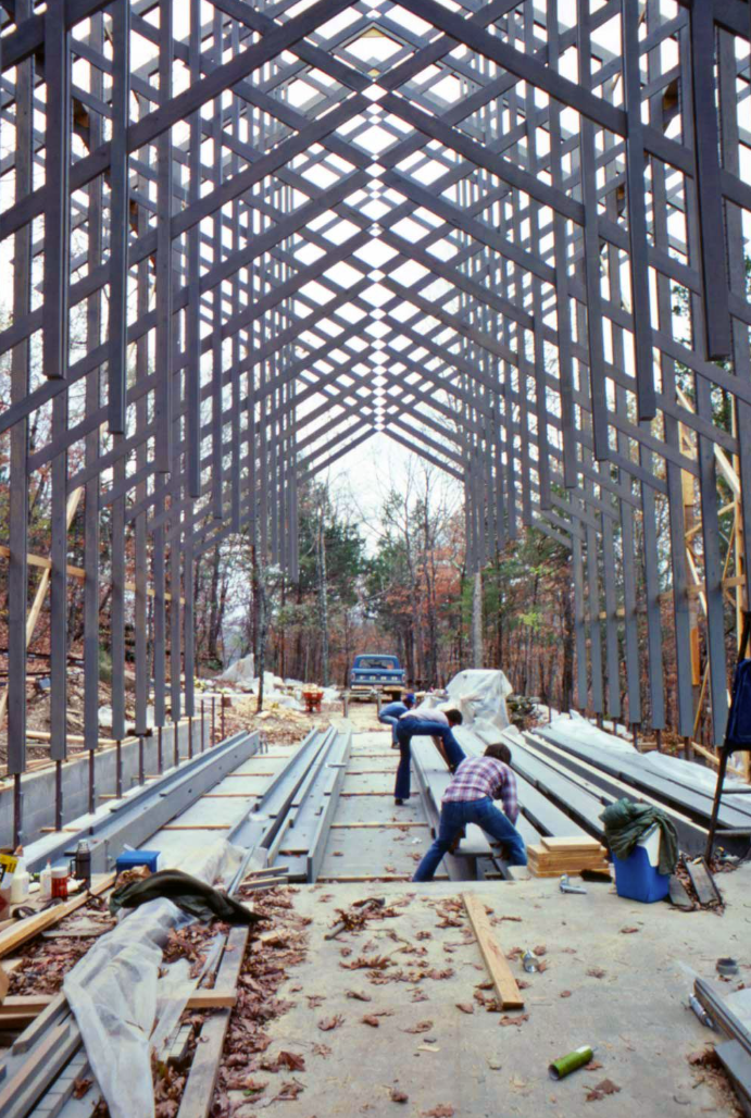 Construction Process - Photography: © University of Arkansas