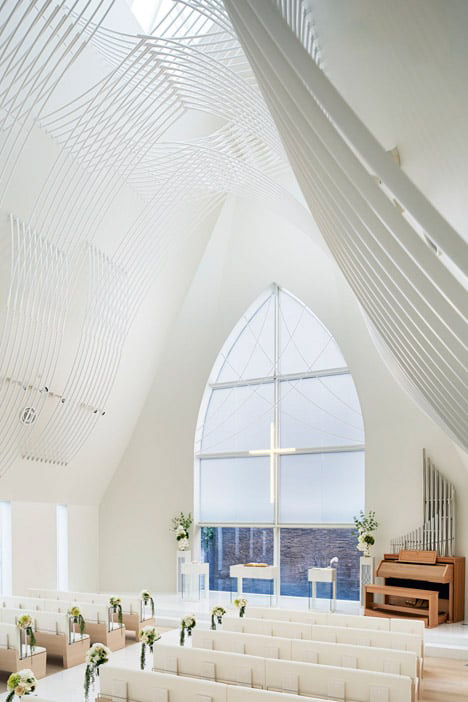 Chapel Interior - Photography: © Nacasa & Partners