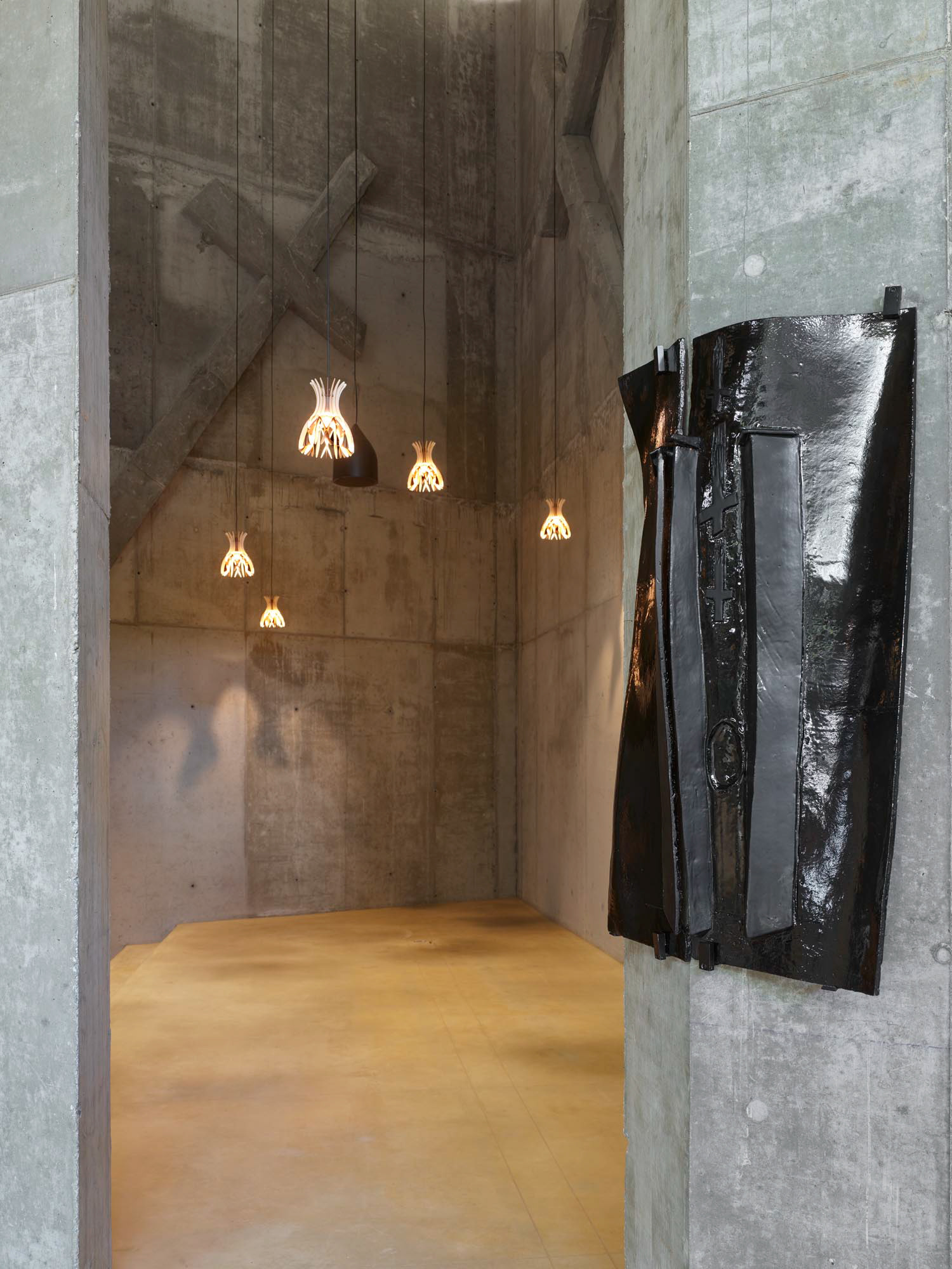 Entrance to Baptismal Font - Photography: © Roland Halbe