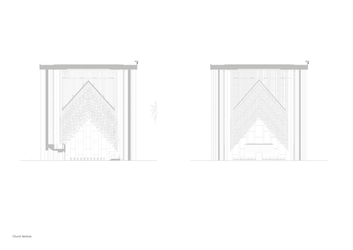 Church Section - © Adjaye Associates