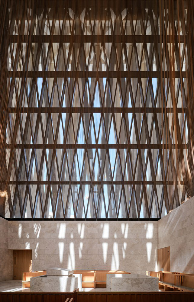 SYNAGOGUE INTERIOR - Photography: © Dror Baldinger & Arwa Alhati