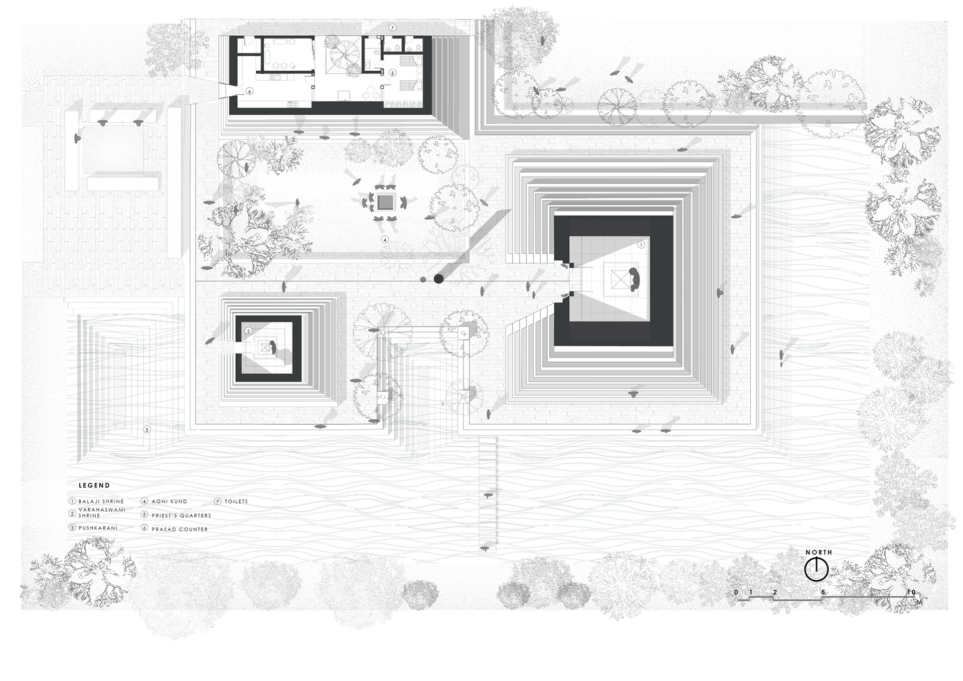 Site Plan - © Sameep Padora & Associates