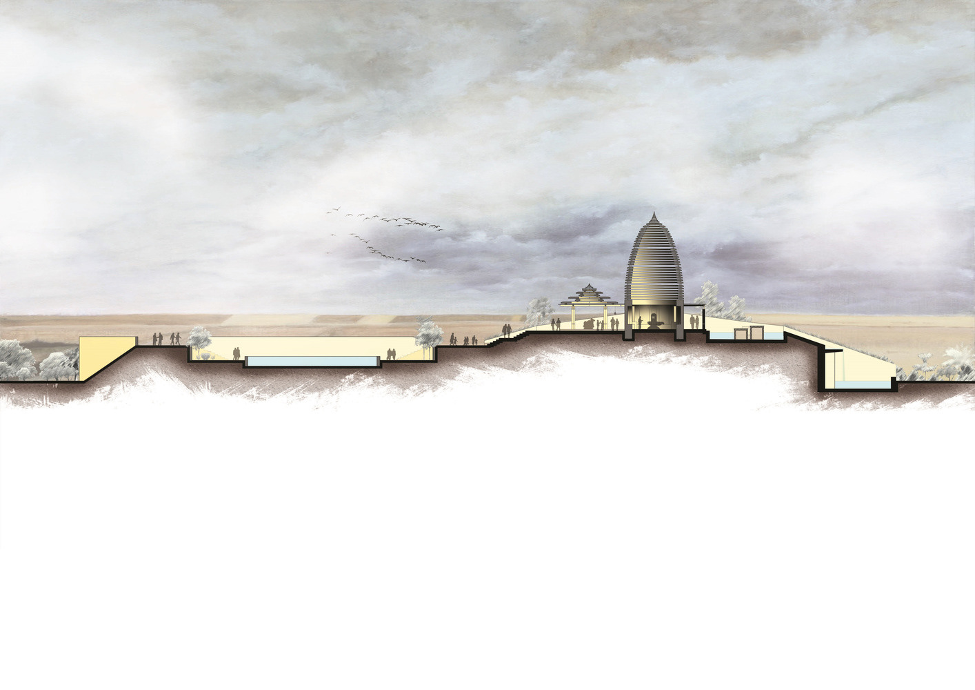 SITE SECTION - © SPACEMATTERS