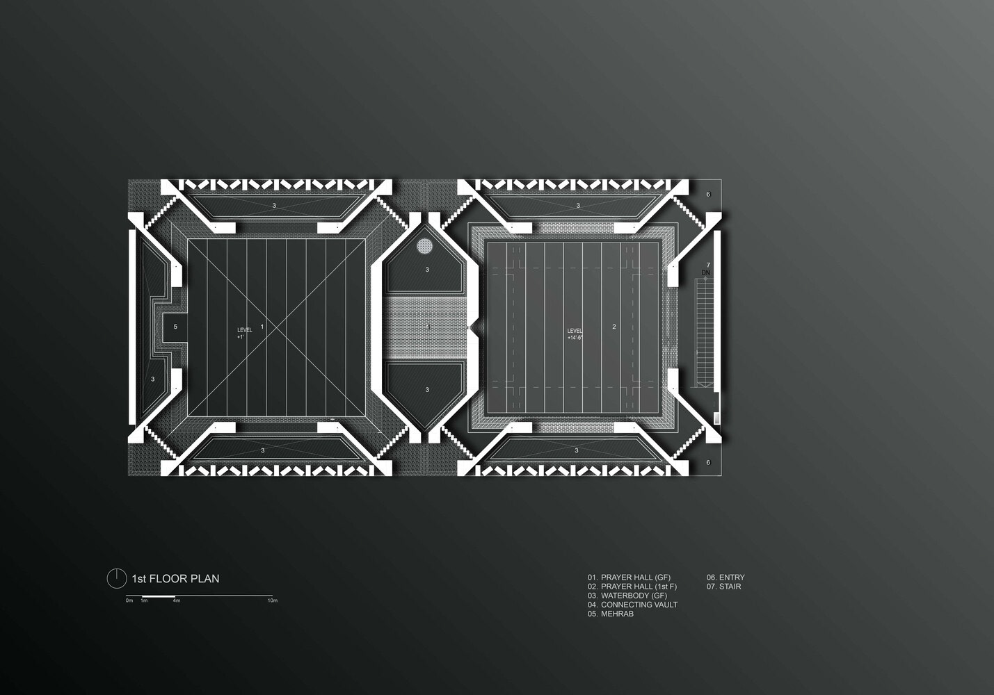 First Floor Plan - © Archeground Ltd