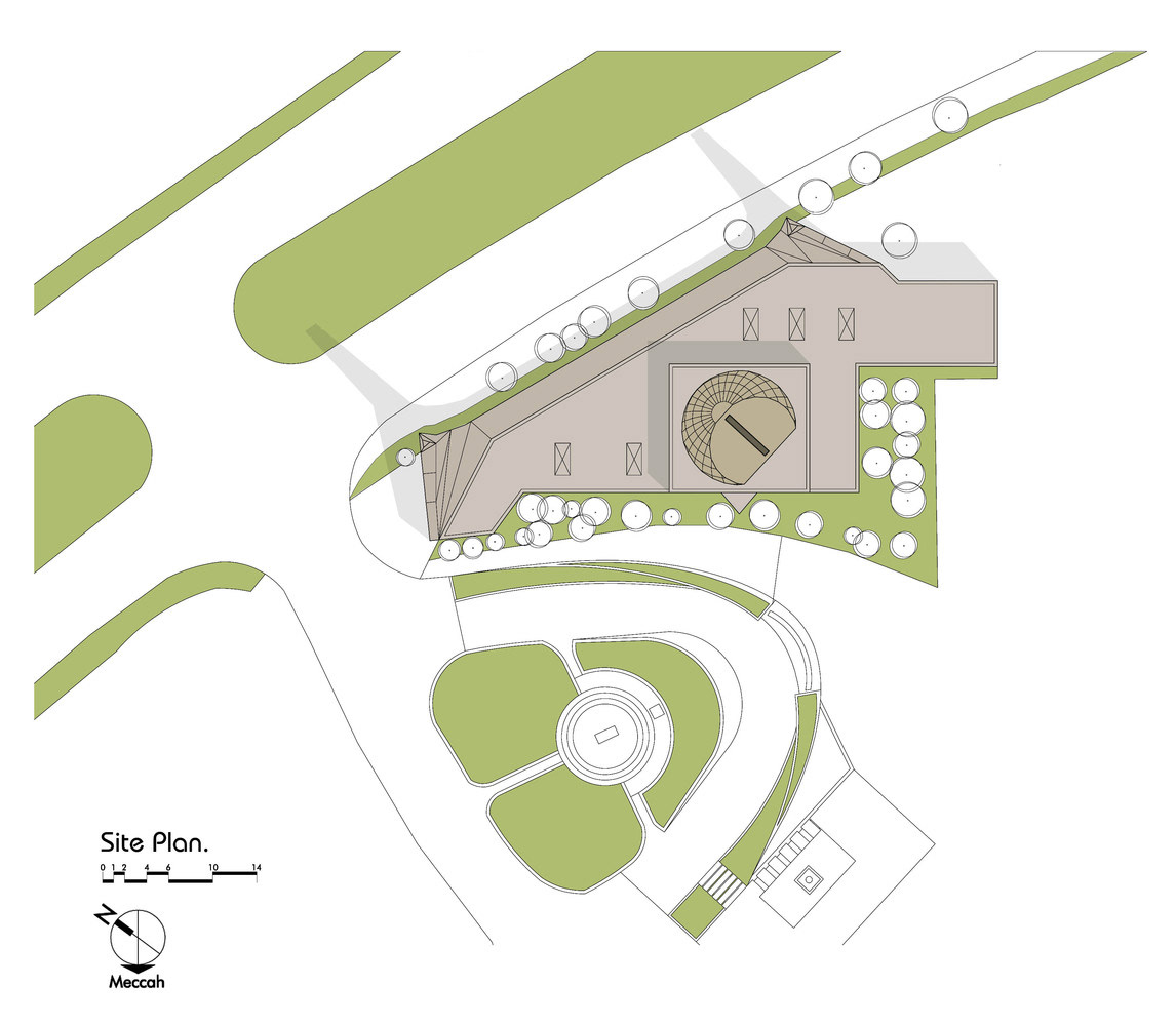 Site Plan - © Paya Payrang Architectural Group