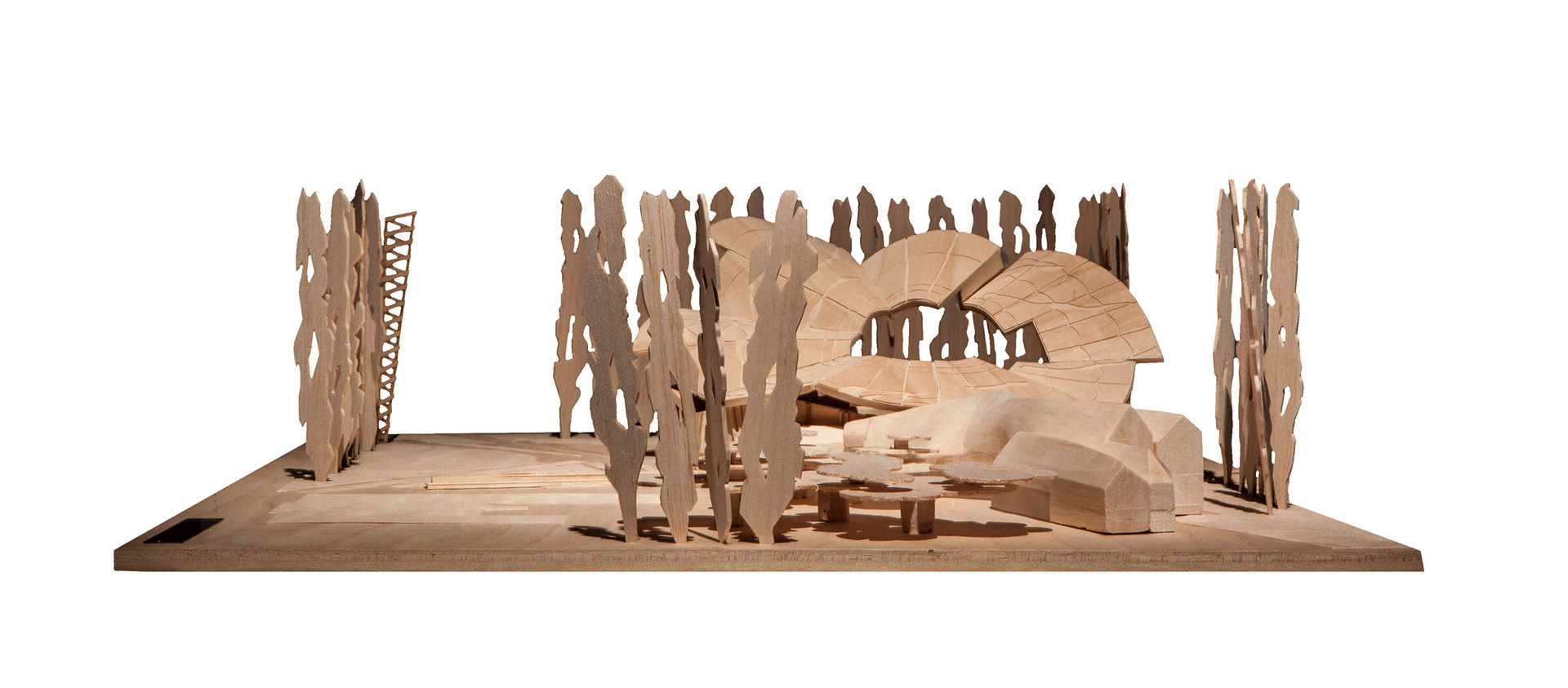 Site Modell - © Miralles Tagliabue EMBT
