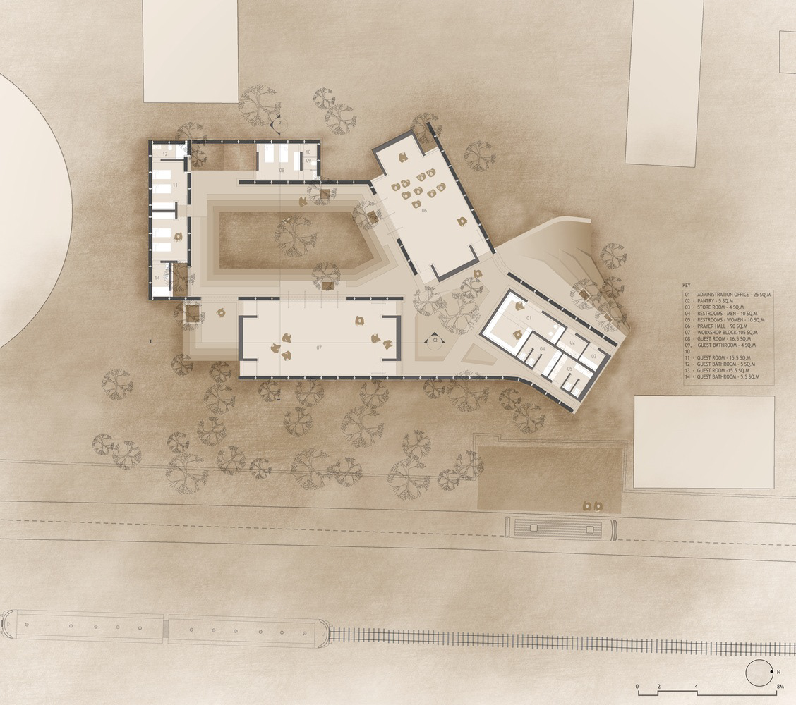 Floor Plan - © Sameep Padora & Associates