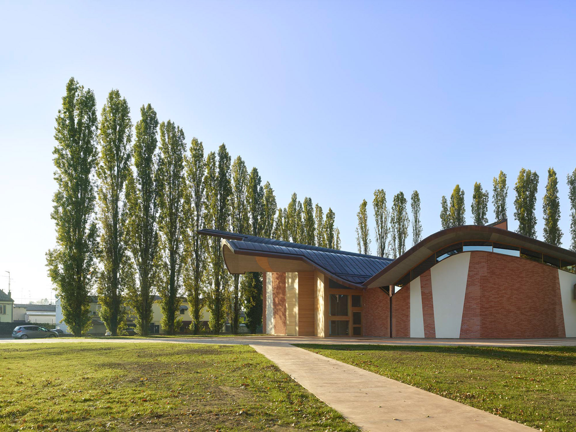 Church Exterior - Photography: © Roland Halbe