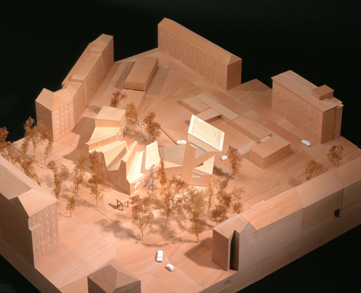 Site Model - © Manuel Herz Architects