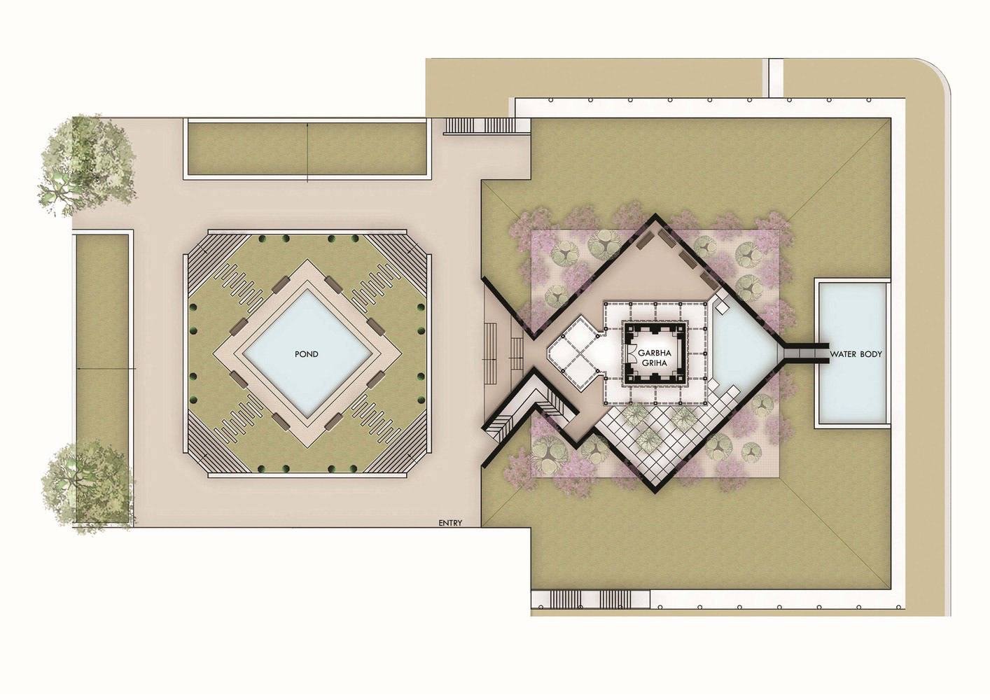 SITE PLAN - © SPACEMATTERS