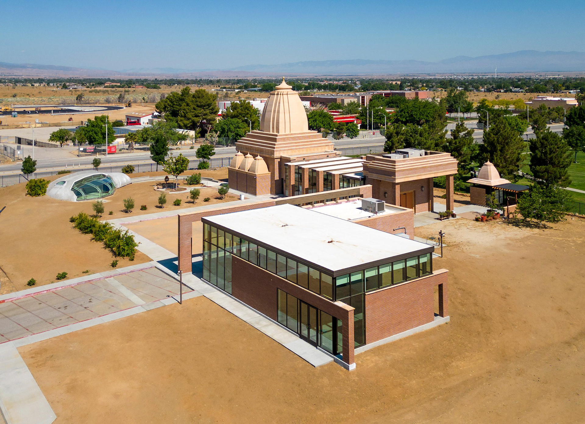 TEMPLE EXTERIOR - Photography: © Jill Weller & Cyrus Subawalla
