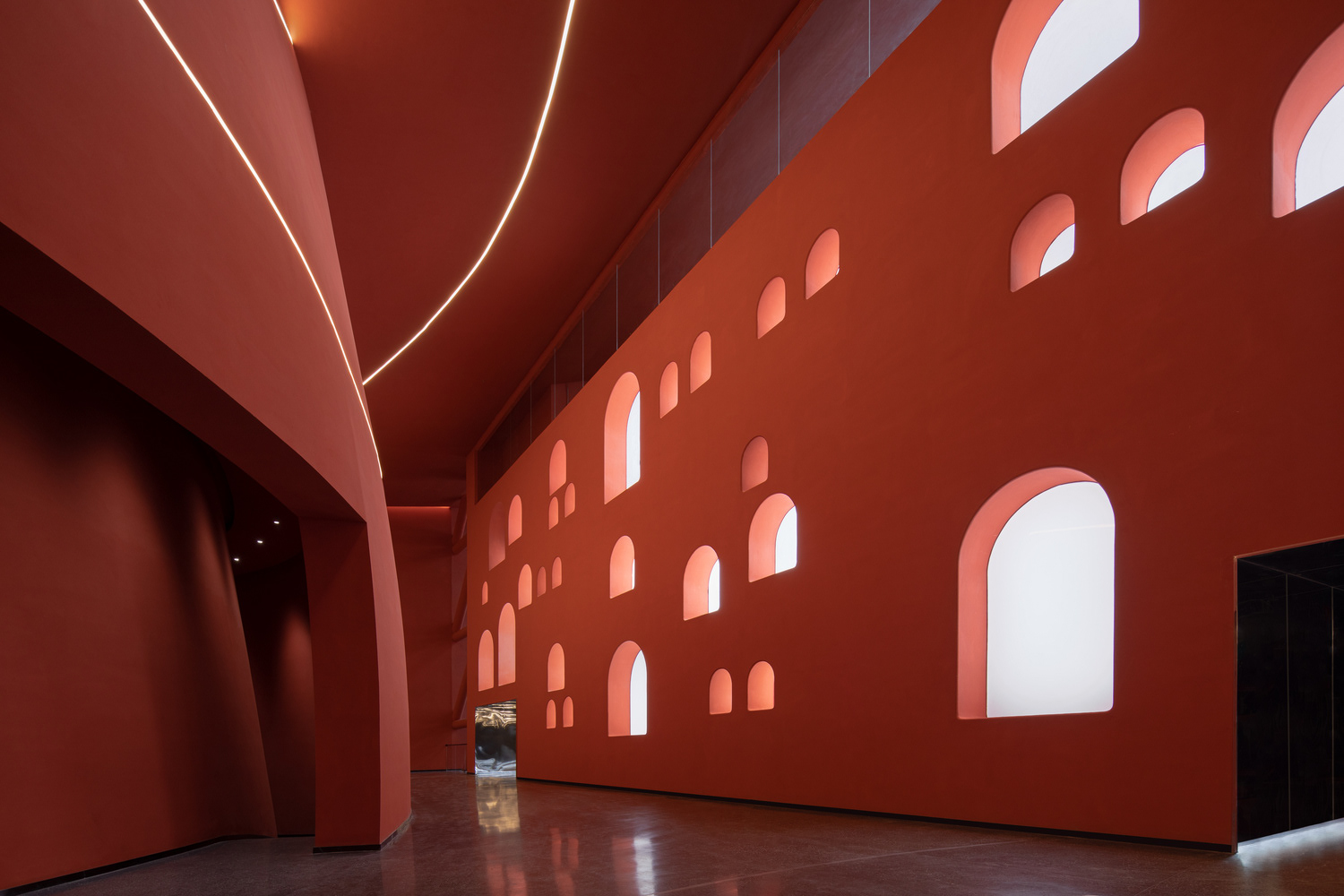 TEMPLE INTERIOR - Photography: © Arch-Exist, Xiangdong Wang & Hanmo Vision