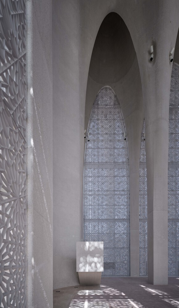 MOSQUE INTERIOR - Photography: © Dror Baldinger & Arwa Alhati