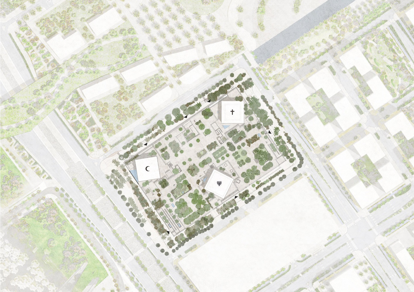 Site Plan - © Adjaye Associates