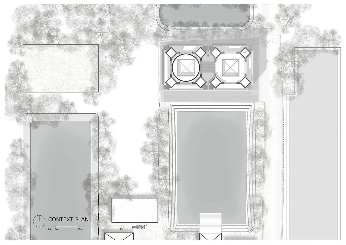 Site Plan - © Archeground Ltd