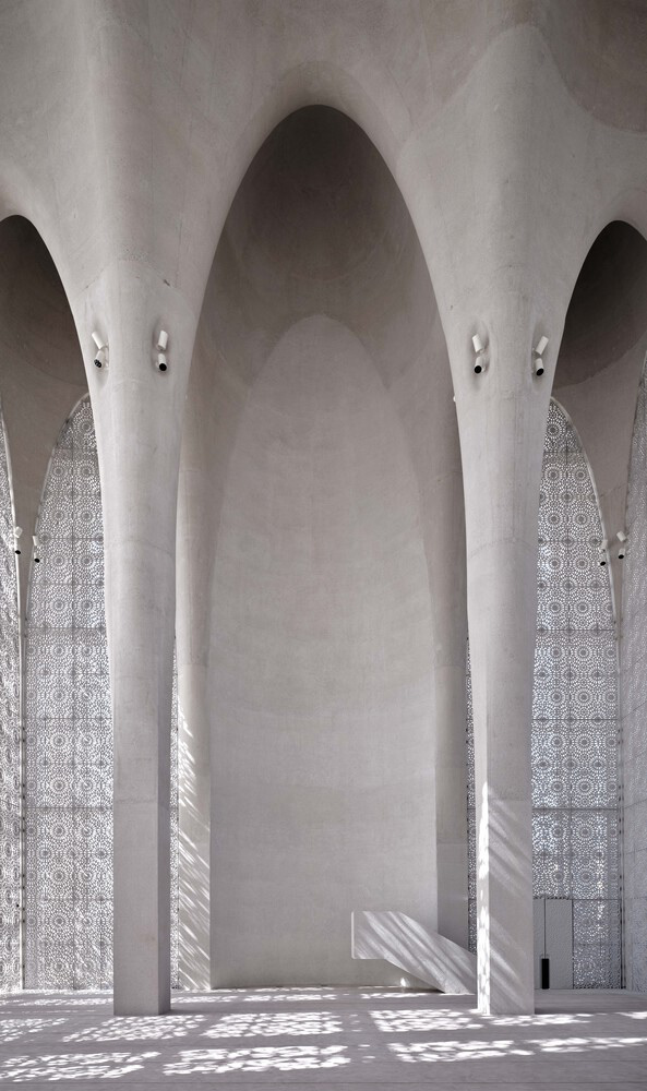 MOSQUE INTERIOR - Photography: © Dror Baldinger & Arwa Alhati