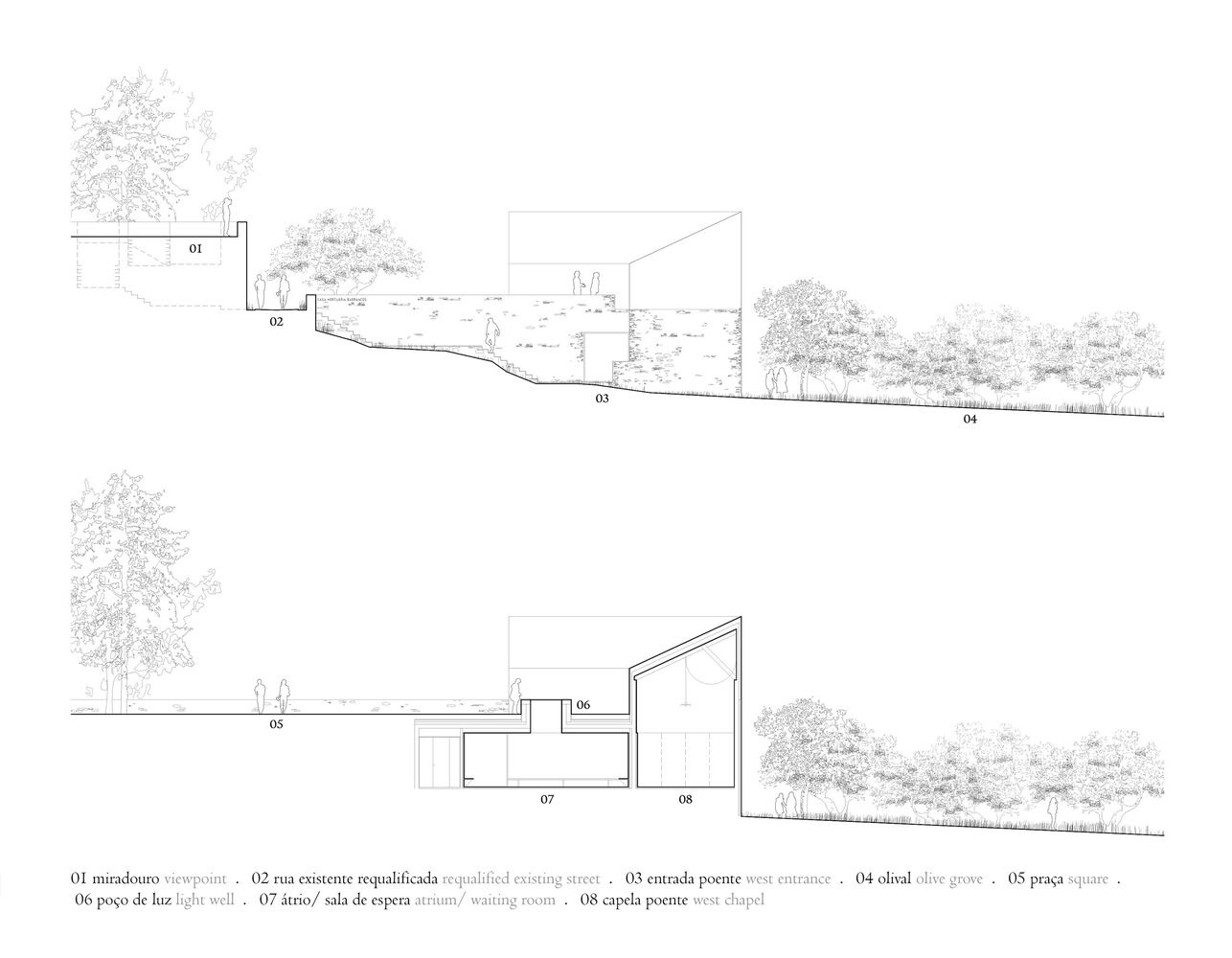ELEVATION & SECTION - © Mesa Atelier
