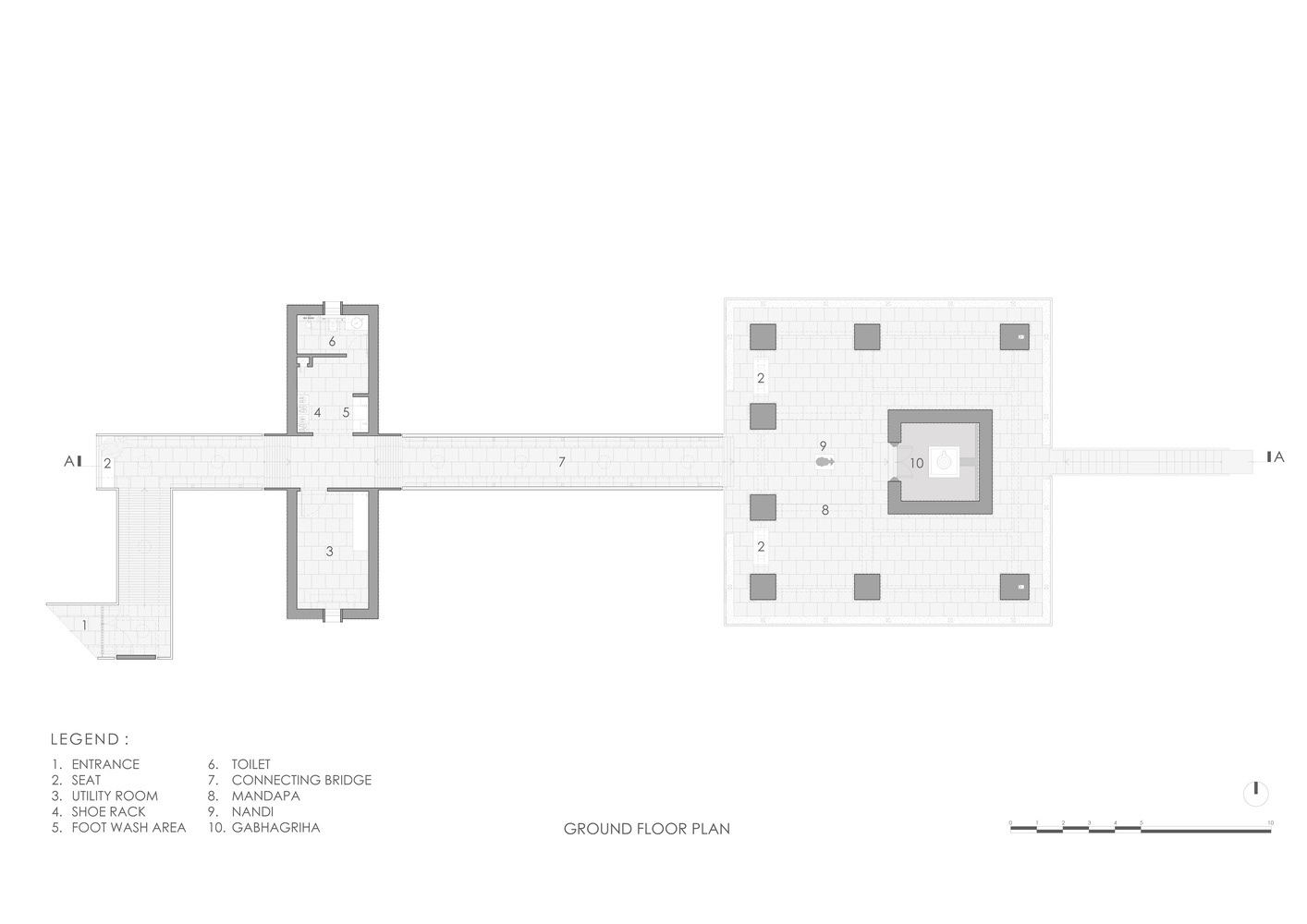 Floor Plan - © Abin Design Studio