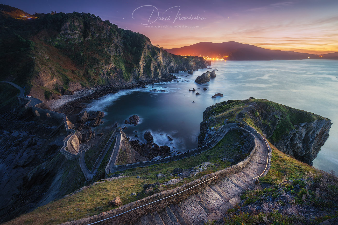 Gaztelugatxe from the top