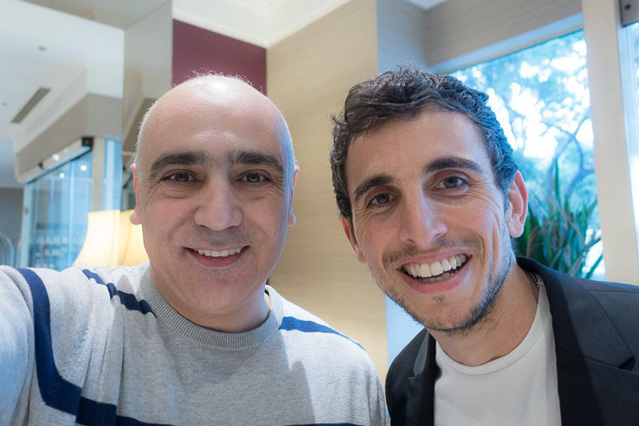 Zade Dirani during the production of the Heartbeat song, Beirut