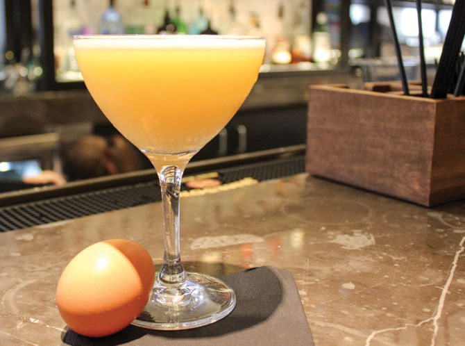 The Golden Goose cocktail