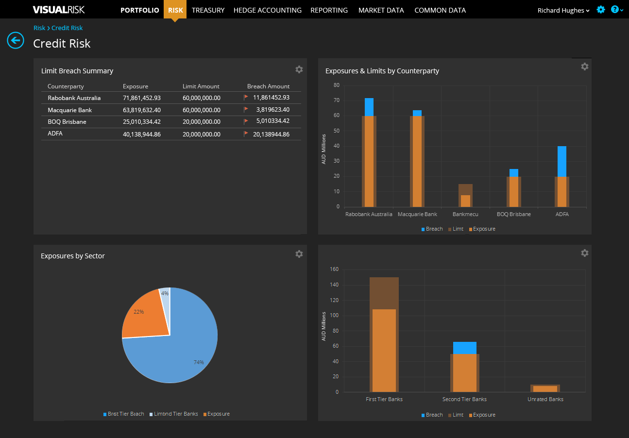 Shajre Piracha - Visual Risk - Financial Risk Management Software