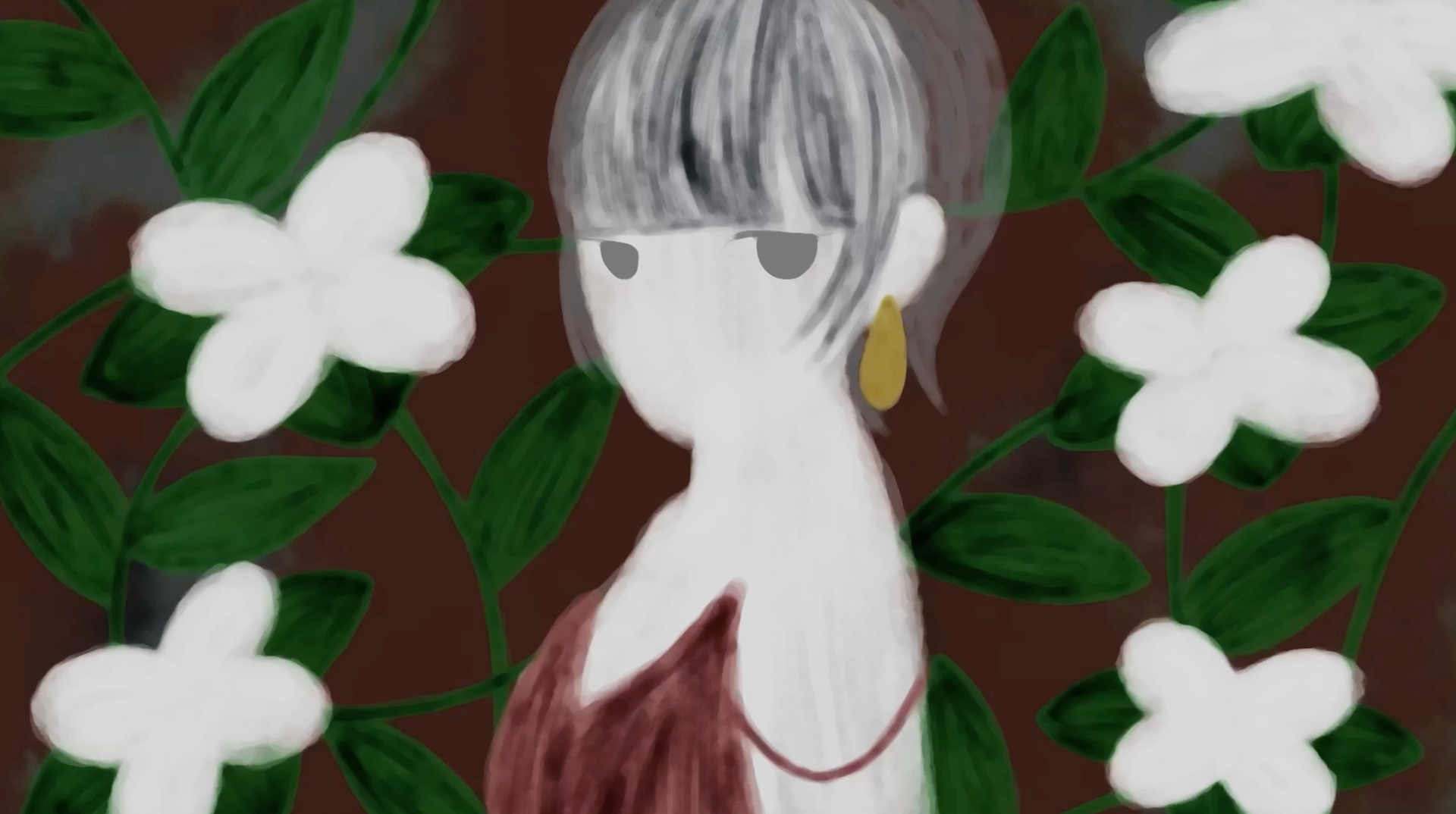ギンバイカは純粋さや初心を取り戻させてくれる心への効能として期待される香りでキュクロプスにもあなたにも来場者や視聴者にも怒りやストレスを感じることなくありのままの自分を愛せるような作品にしました。