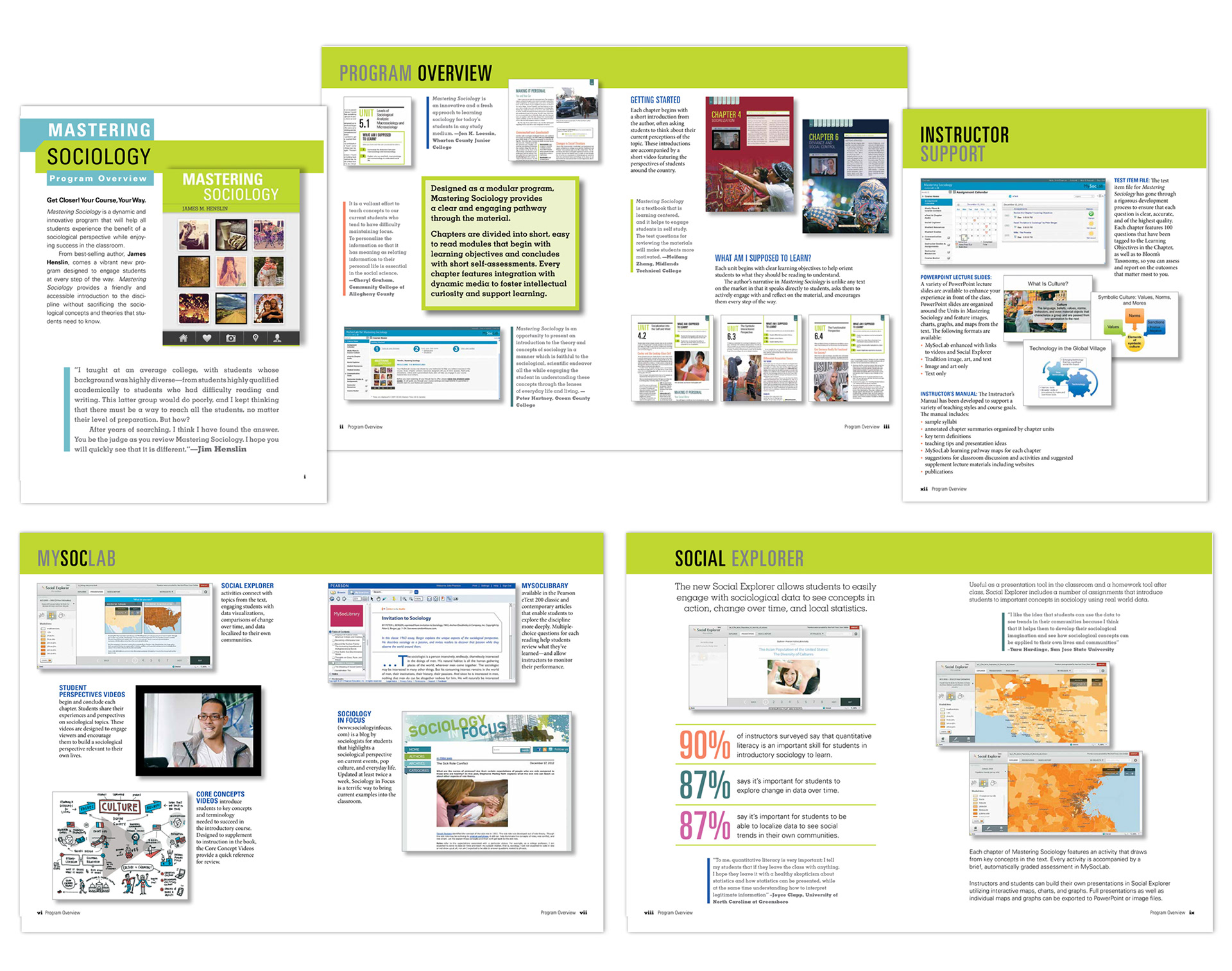 Pearson: Special pages--inserts, infographics, walkthroughs, promotional