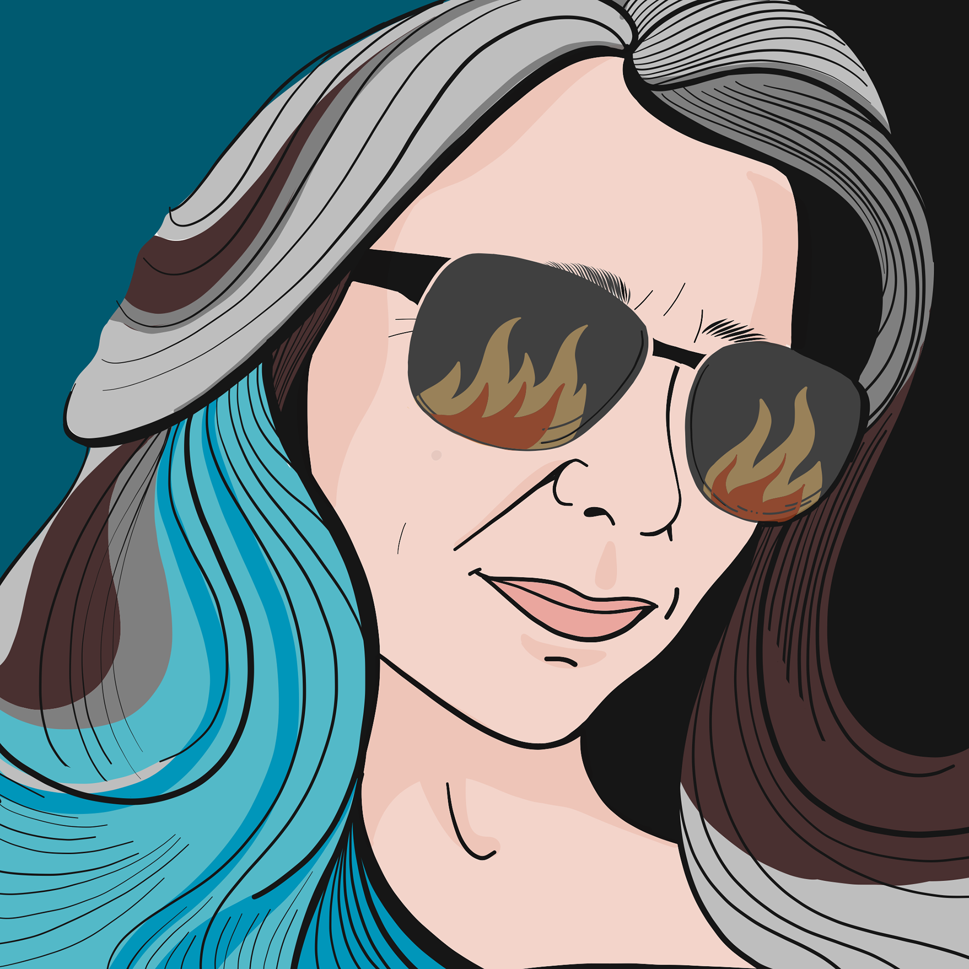 Star - Portrait of Sharon (a star)