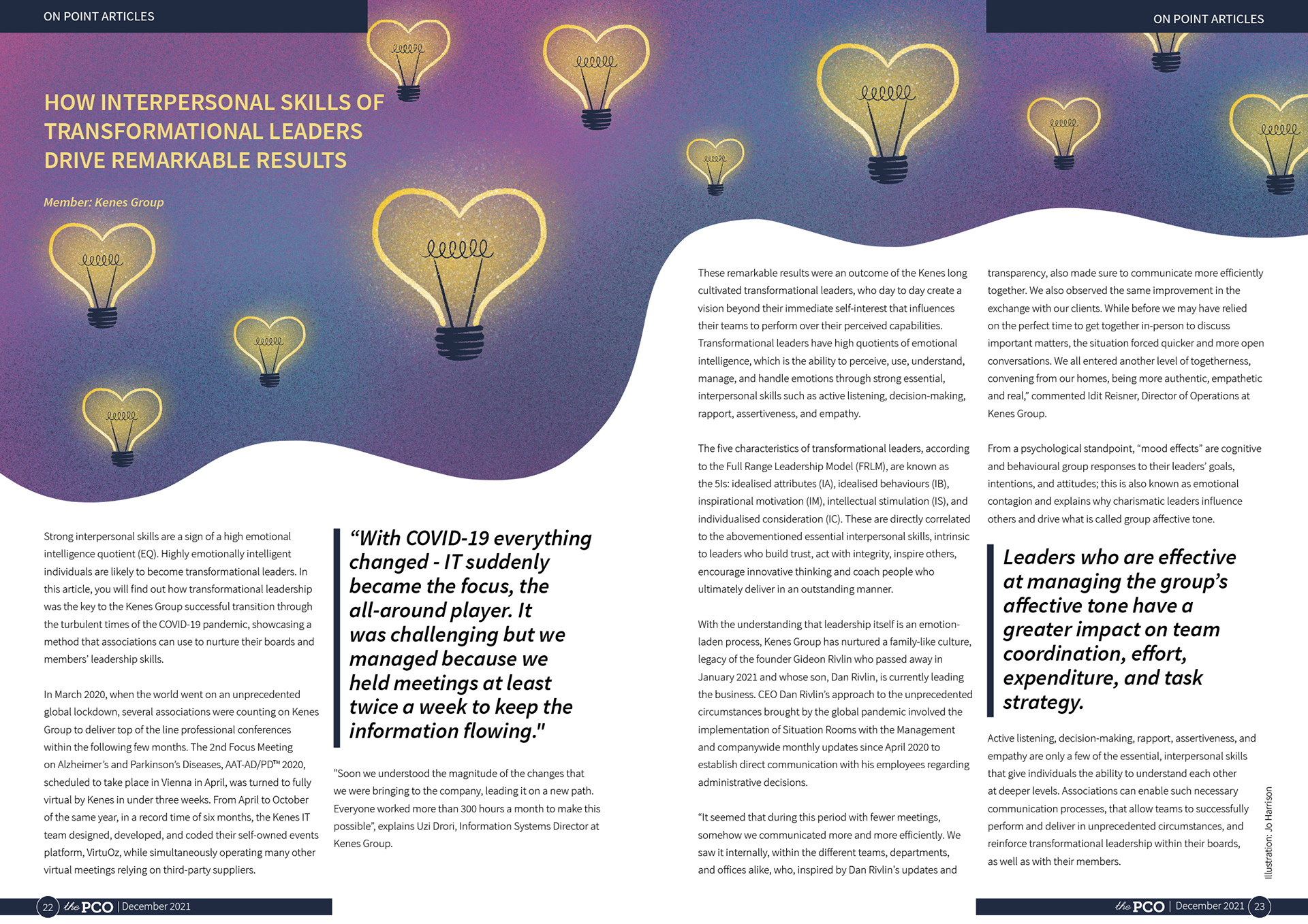 Leadership feature