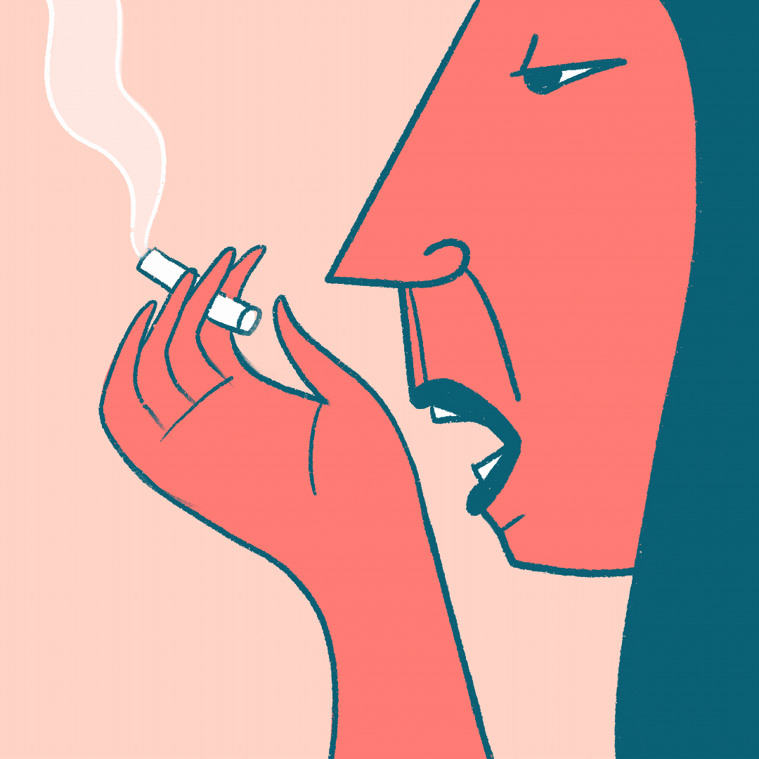 Woman contemplating election result. Personal project