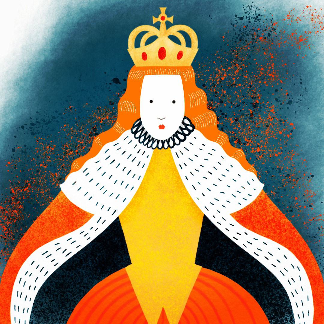 Weak: "I have the body of a weak, feeble woman; but I have the heart and stomach of a king, and of a King of England too."