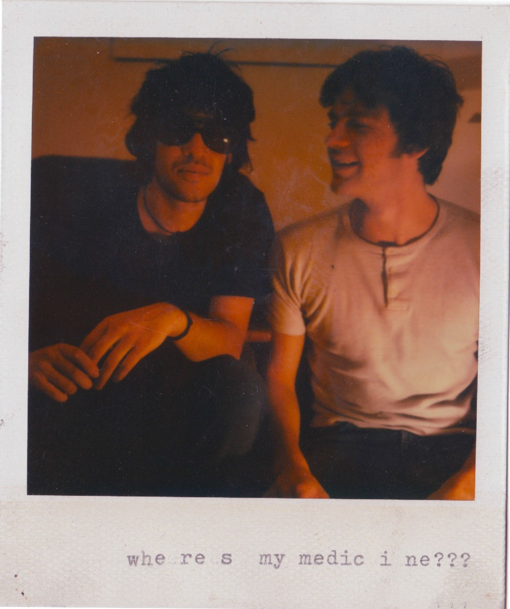Polaroid narrative taken one drunken night in Brighton with Ewen Spencer